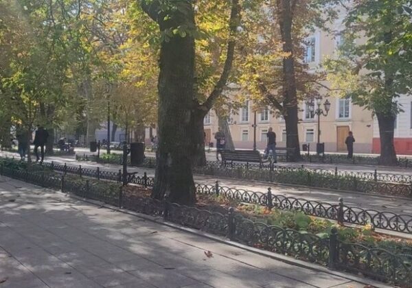 В Одессе открыли для пешеходов Приморский бульвар В Одессе открыли для пешеходов Приморский бульвар