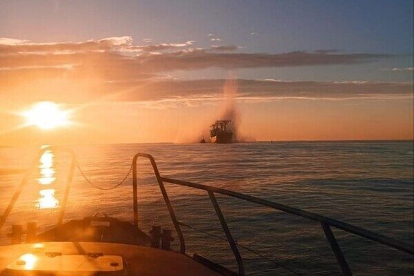 В Черном море на мине подорвалось судно, следовавшее в Одесскую область В Черном море на мине подорвалось судно, следовавшее в Одесскую область