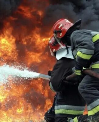 В Одесской области произошел пожар в жилом доме: мужчина получил ожоги лица