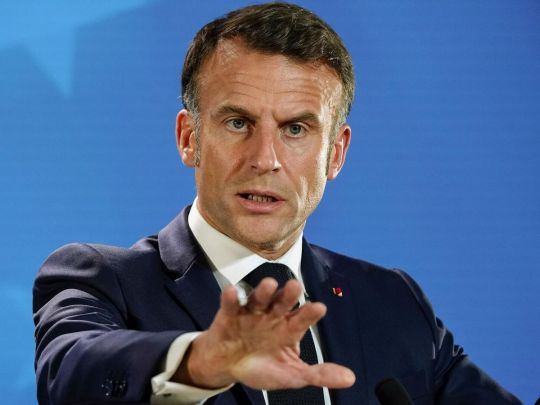 «У наступні вісім-десять днів ми посилимо тиск на росію», — Макрон