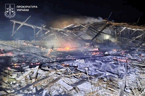 Ночная атака БпЛА на Одесчину: под ударом оказалось фермерское хозяйство (обновлено)