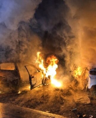 В Одесском районе после ДТП горели автомобили: погиб человек, есть пострадавшие
